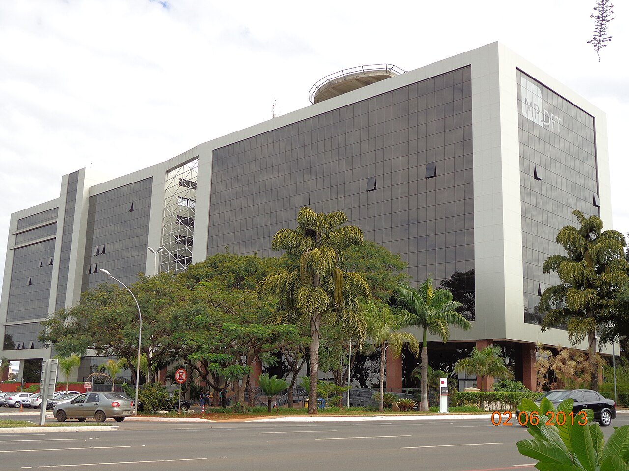 Fachada do prédio do MPDFT em Brasília, em foto de arquivo
